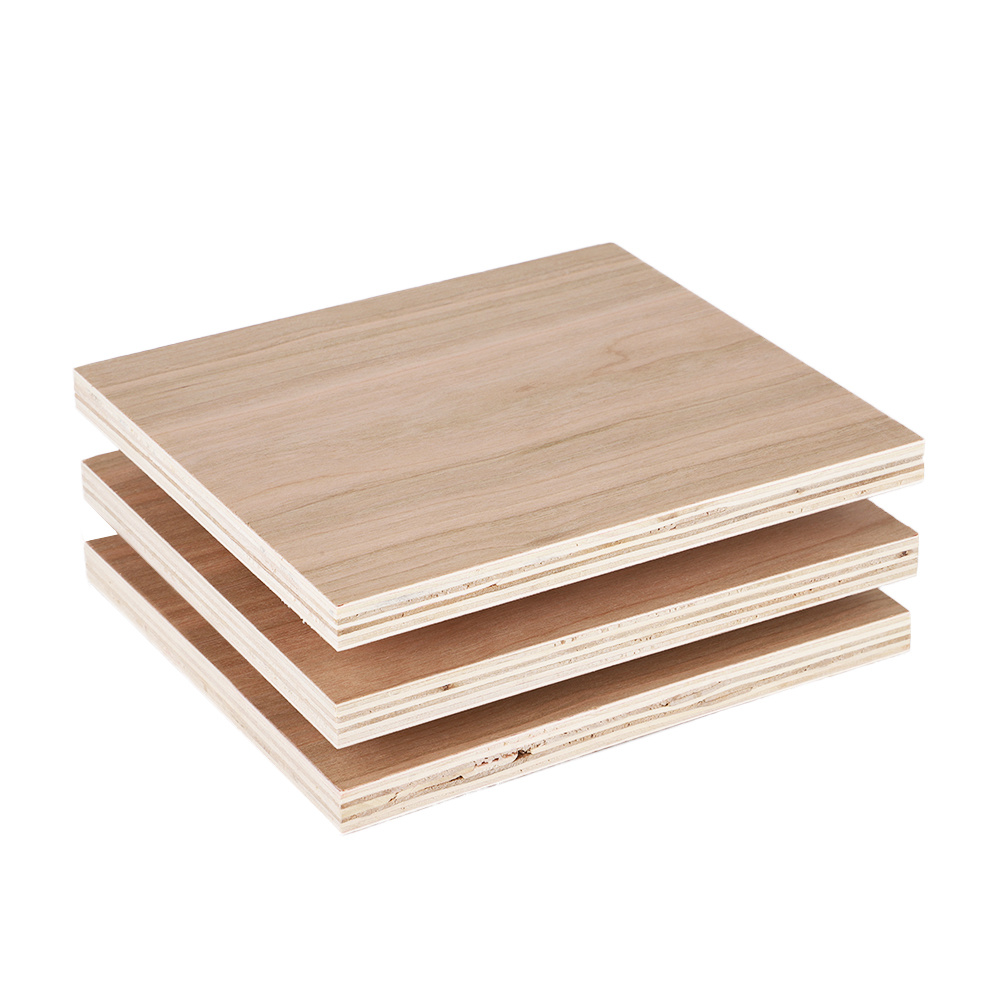 China Excellent Grade Cherry Wood Coated Plywood for Home Decoration