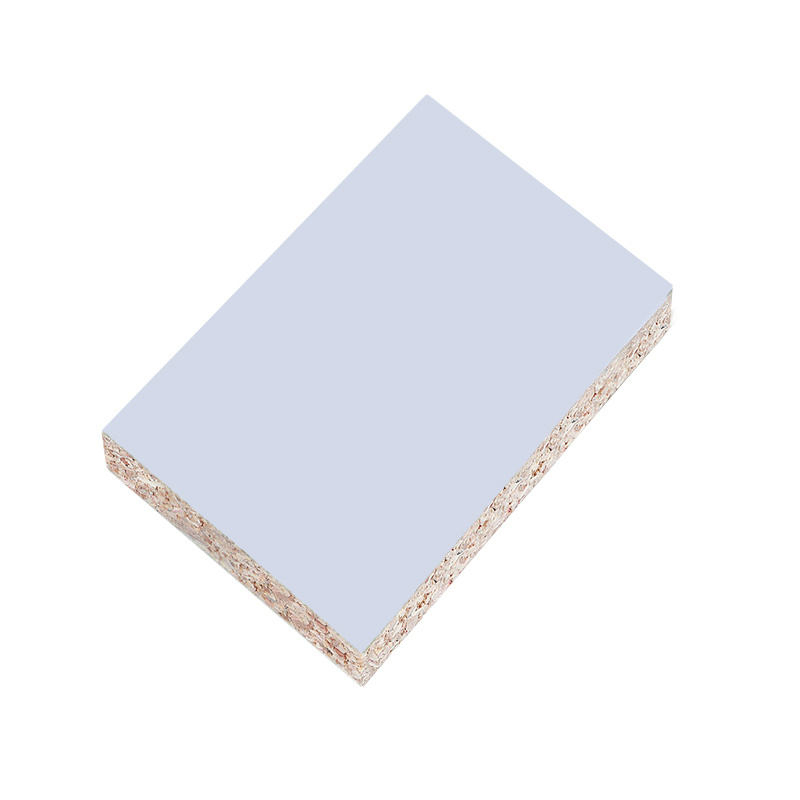 White Melamine Coated Particle Board Melamine Film Faced Chipboard for Furniture