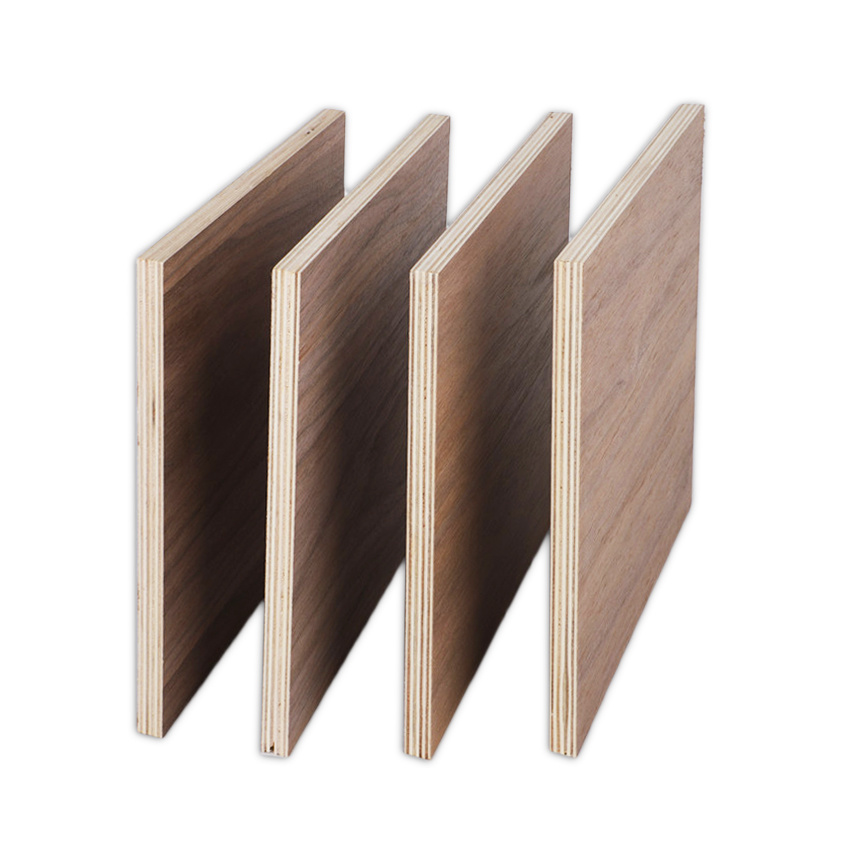 China Good Quality Fancy Plywood Black Walnut Grain for Furniture