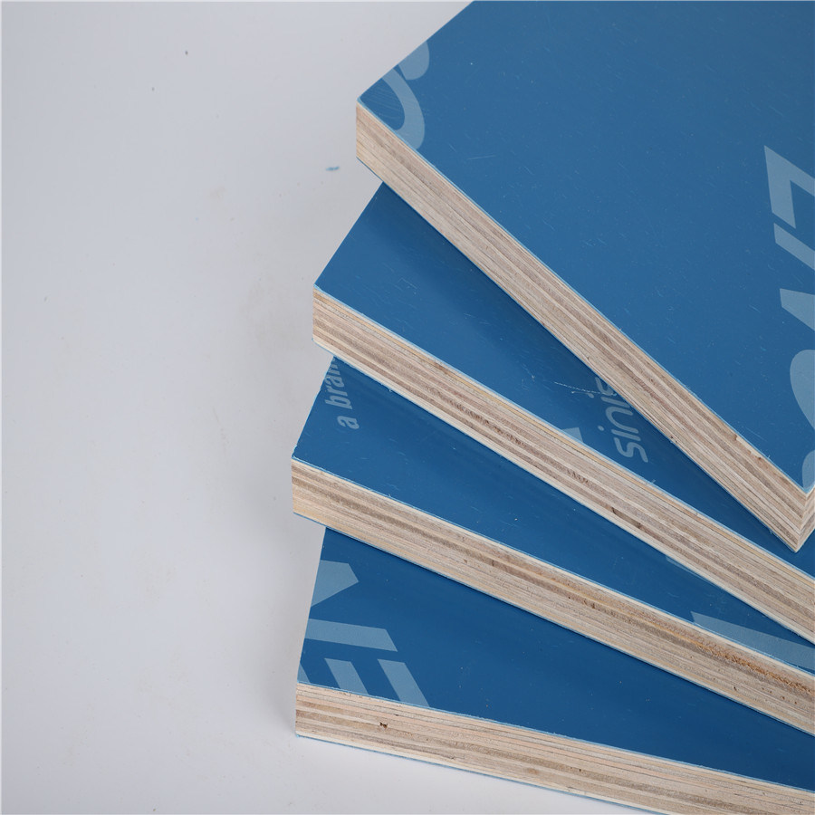 18mm PP Plastic Green Film Hardwood Plywood for Building Construction