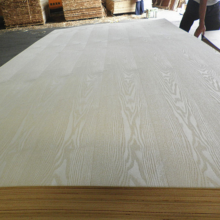 Ash Veneered Fancy Plywood with Super Low Formaldehyde Emission Made in China
