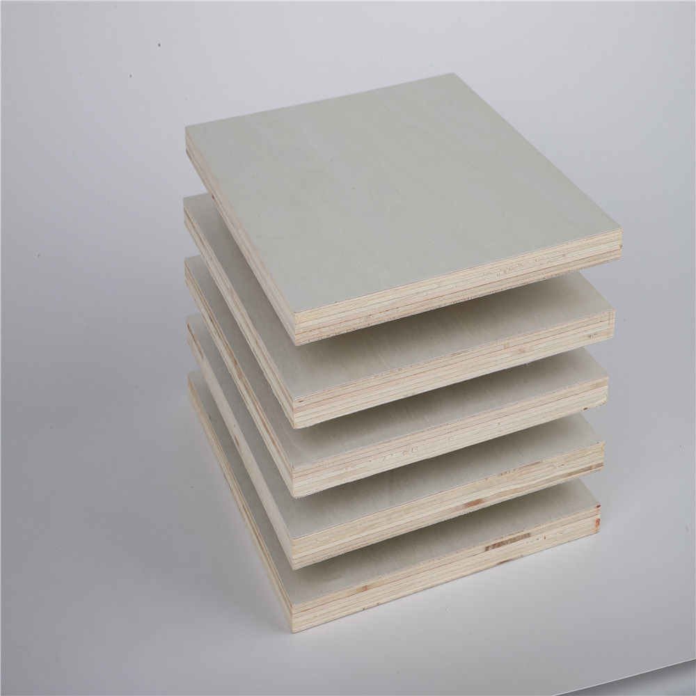 Popular Hardwood Core Melamine Glue WBP Phenolic Marine Poplar Plywood