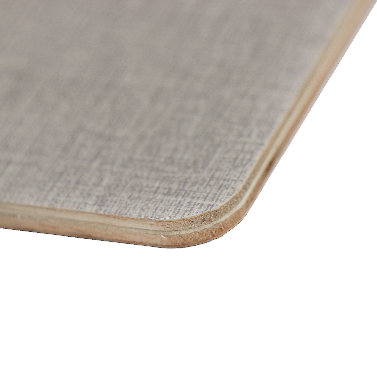 China Factory Supply Melamine Coated Plywood E0 E1 Grade Plywood Board for Furniture