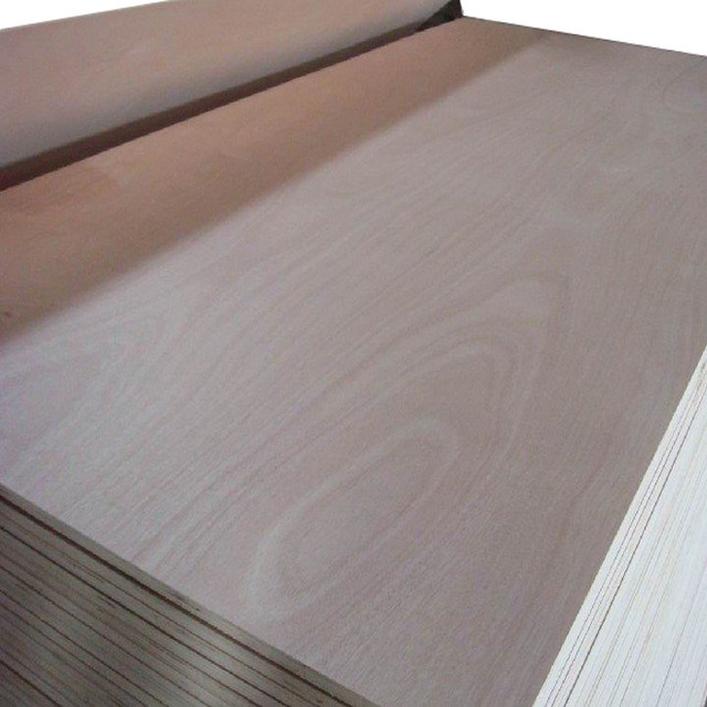 Okoume Bintangor Cherry Teak Oak Walnut Birch Fancy Commercial Plywood Packing Grade