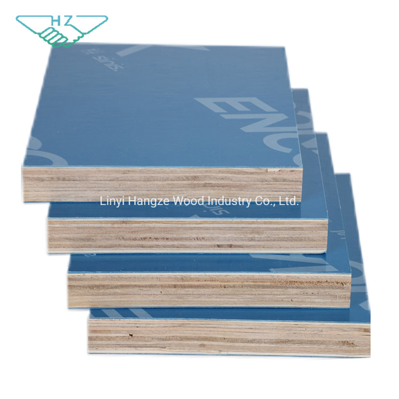 Blue Colour Faced Film Faced Plywood for Indonesia Market