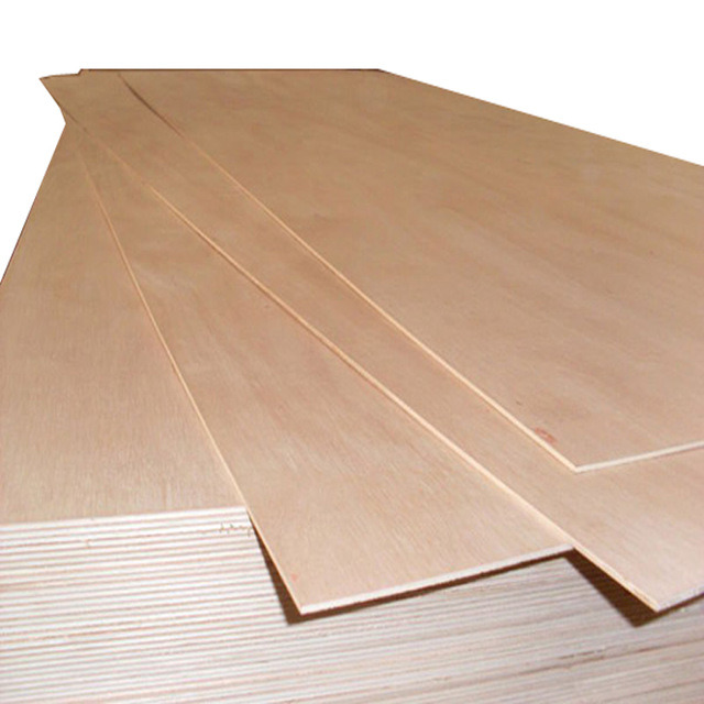 Birch Okoume Bintangor Teak Pine Poplar Hardwood Commercial Plywood for Furniture