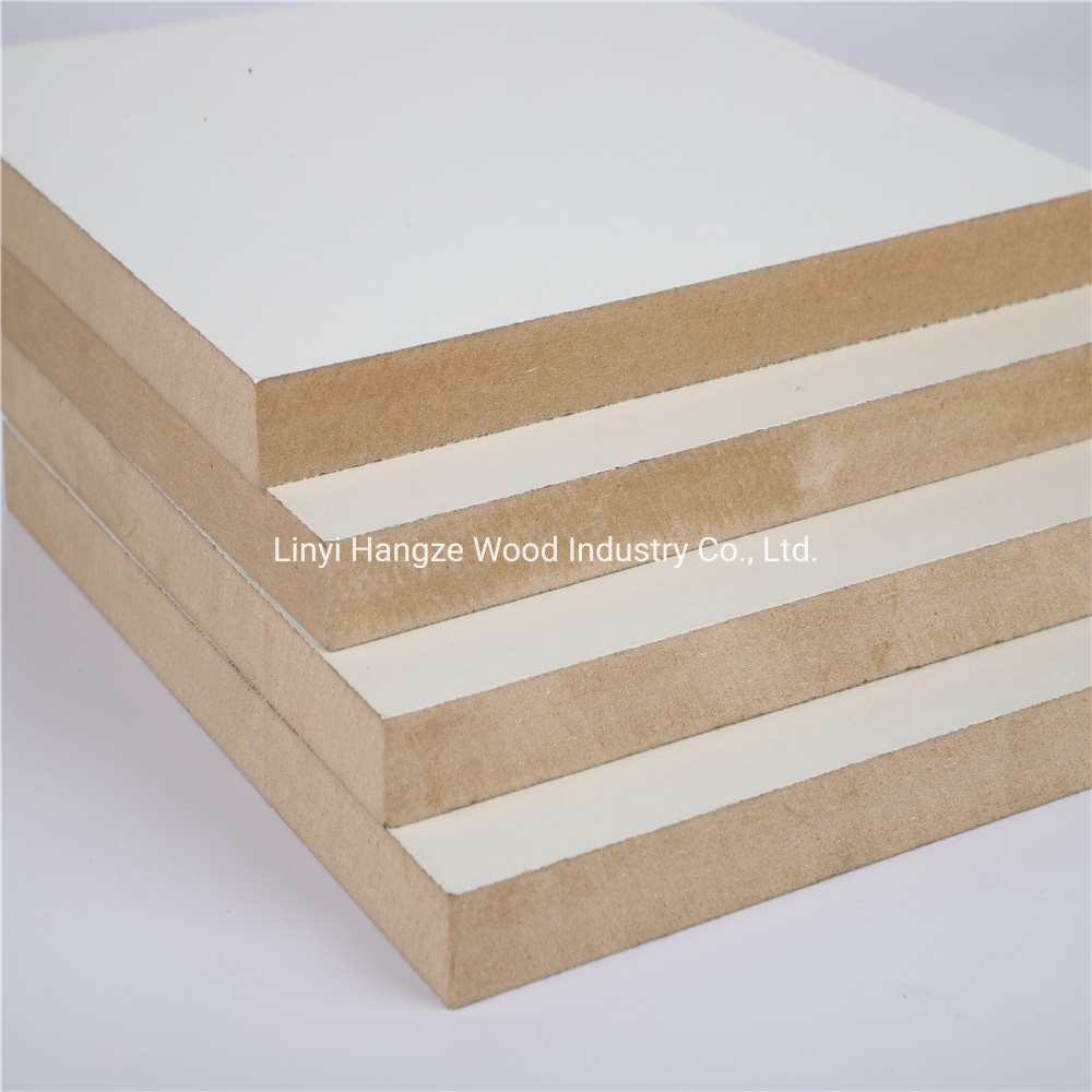 UV Coated Melamine Laminated MDF Panel with Various Colours for Waterproof Furniture Cabinet Building Material