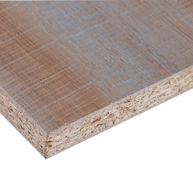 Linyi Factory Direct Woodgrain Melamine Coated Particle Board Multi-Grain Chipboard for Furniture