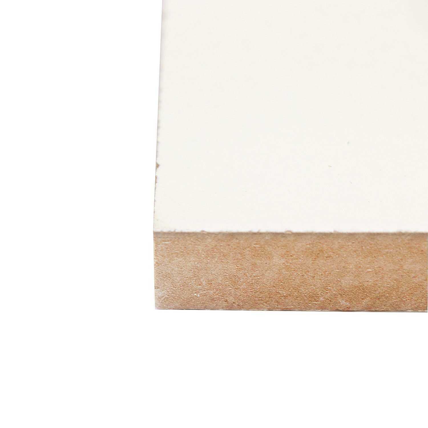 White Melamine Laminated MDF Board for Home Decoration