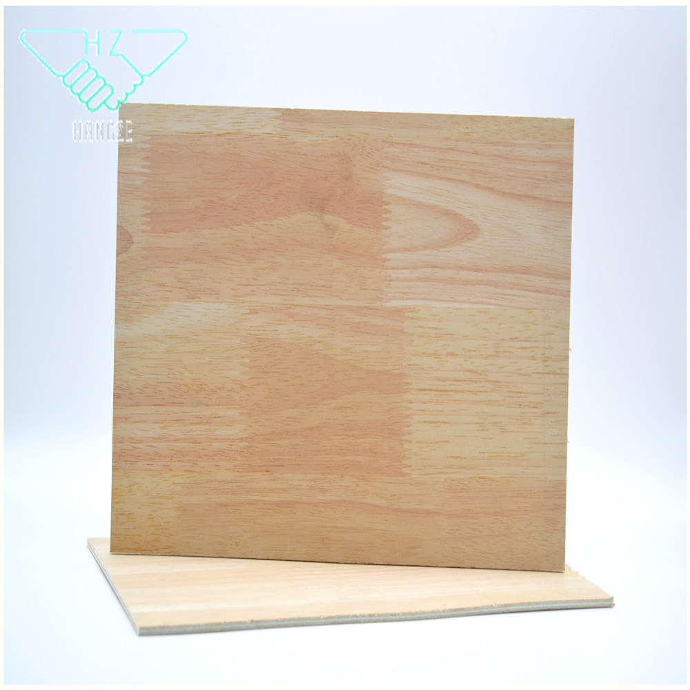 Durable Bintangor Okoume Natural Veneer Melamine Faced Plywood for Cabinet Furniture and Chemical Use