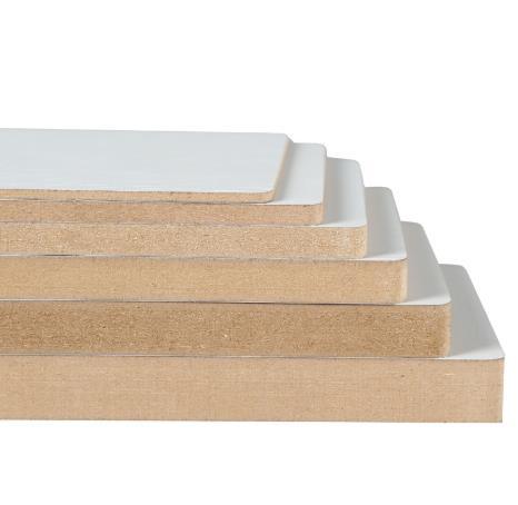Hot Sale 6 mm High Density Plain MDF Board for Packing and Furniture Use