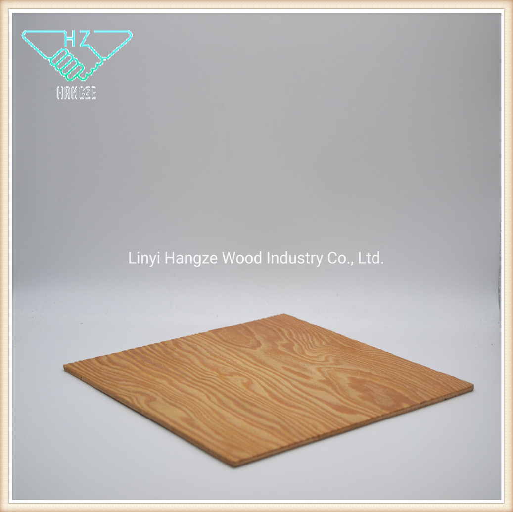 3mm Pine Veneer Plywood 1220*2440mm Poplar Core Good Quality and Best Price