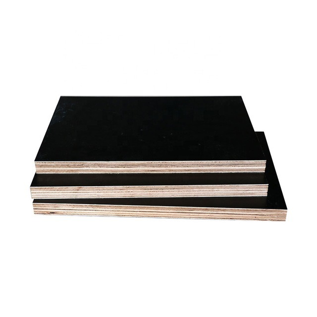 18mm Black Film Veneer Faced WBP Marine Plywood for Construction and Building