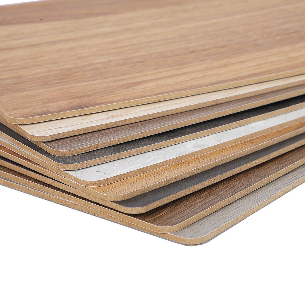 Laminated MDF for Sale Woodgrain Melamine Film Faced Fiberboard for Decoration