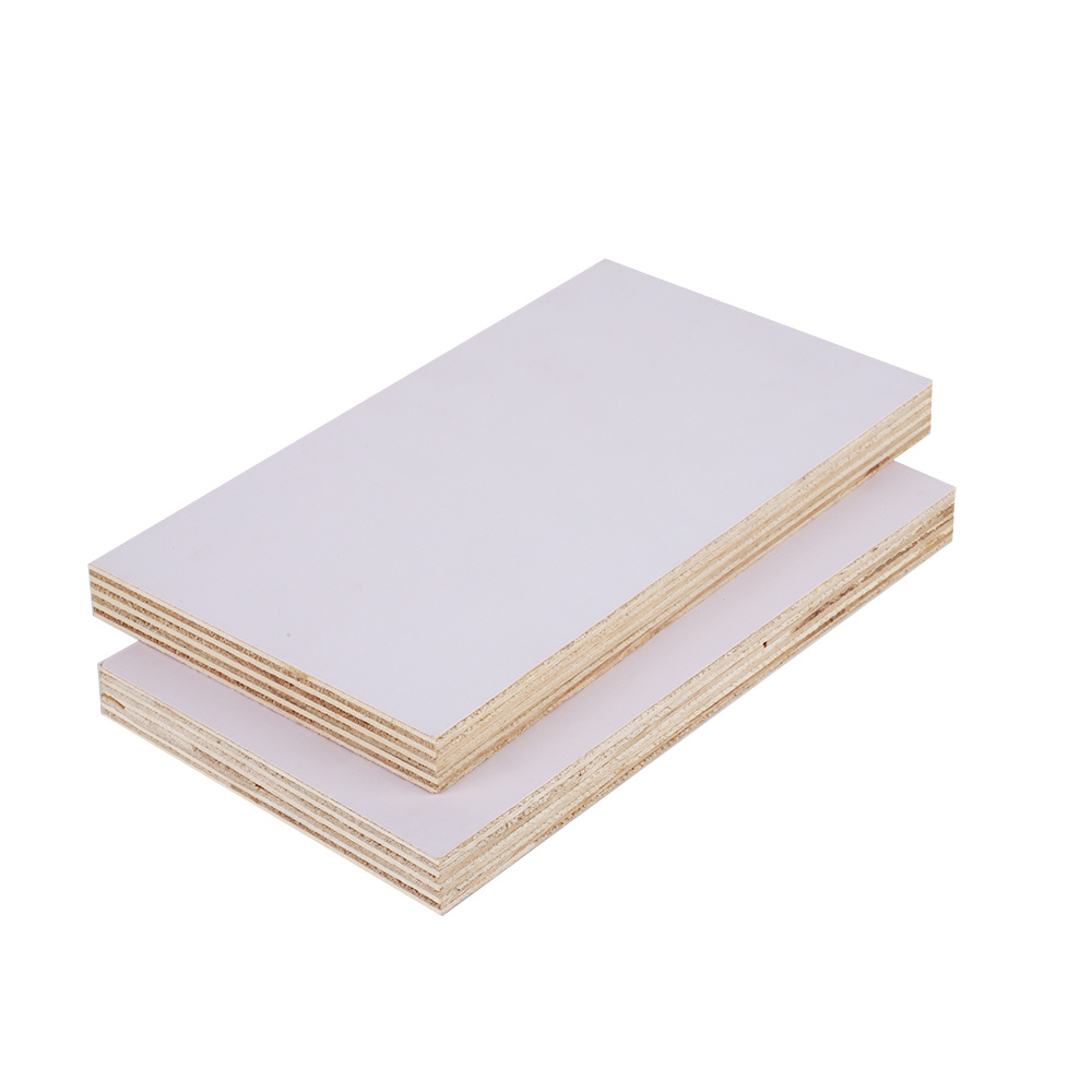 Cold White Melamine Paper Faced Plywood Melamine Coated Plywood