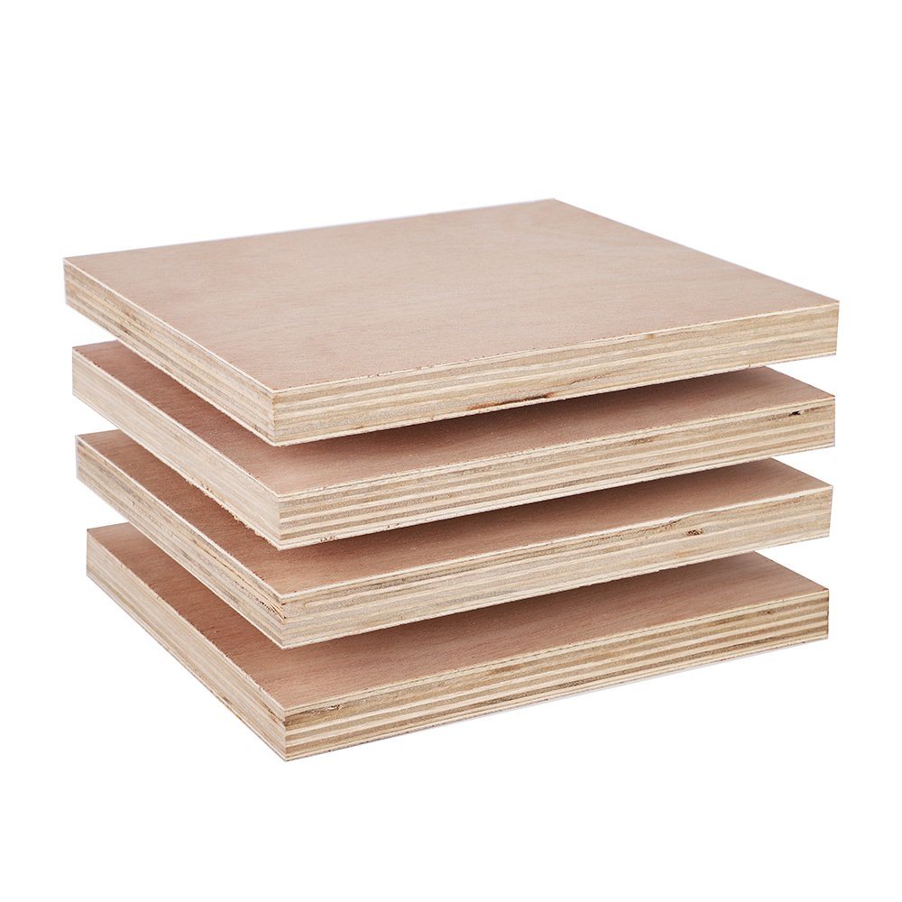 Commercial Plywood Okoume Natural Veneer Faced Plywood for Furniture