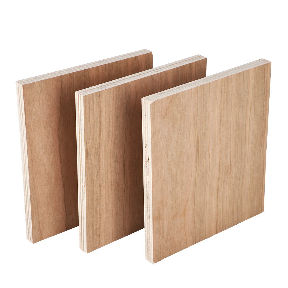 Top Grade Cherry Wood Faced Plywood Board for Furniture