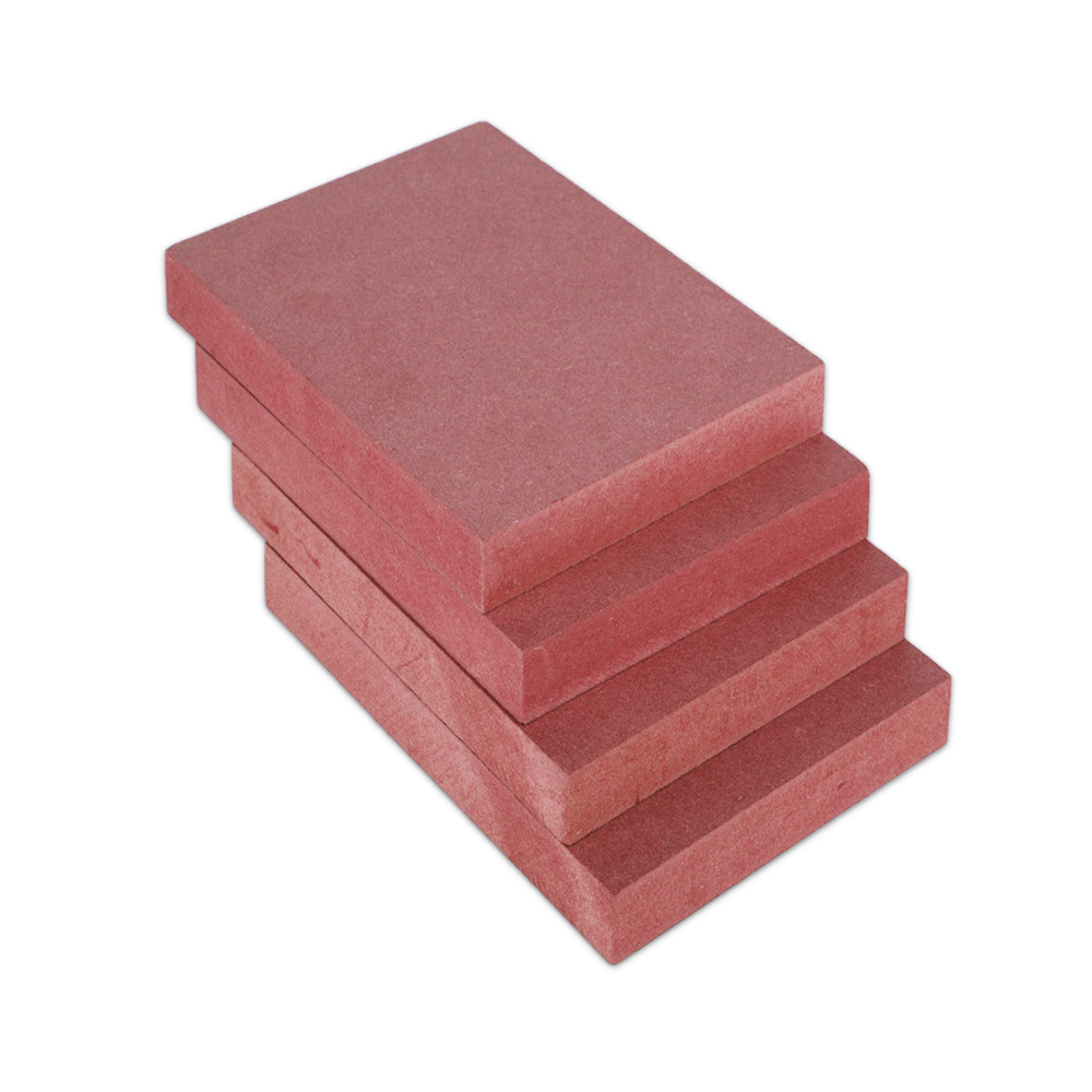 Top Grade Red Fire Proof MDF Board Wholesale Fireproof Medium Density Fiberboard for Construction