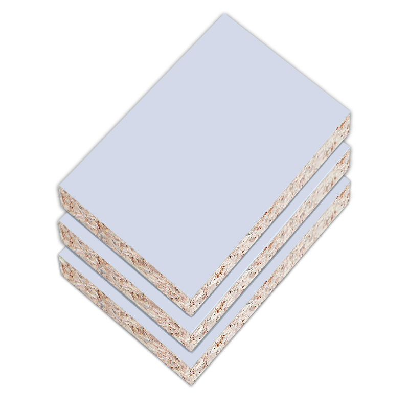Factory Supply White Melamine Film Faced Particleboard Wholesale Chipboard for Home Decoration