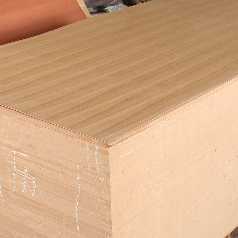 4mm Straight Line Teak Veneer Fancy Plywood for Furniture