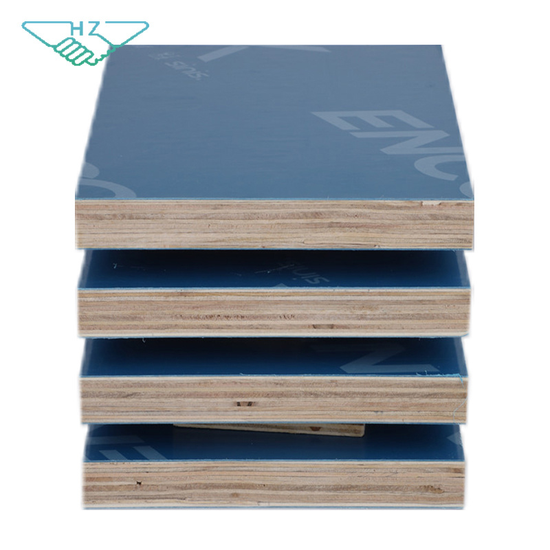Black Brown Red Blue Film Faced Shuttering Plywood 12mm 18mm for Construction Material