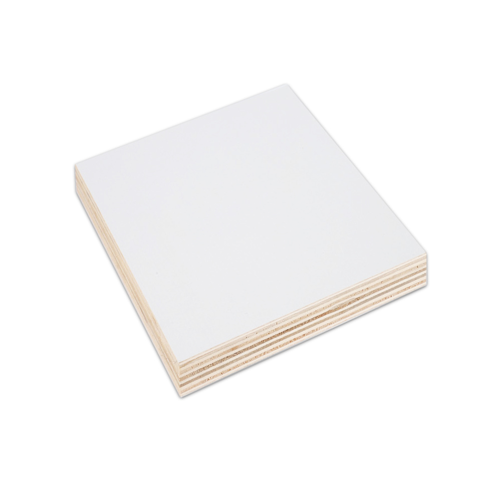 High Quality White Melamine Plywood Laminated Plywood Board for Decoration