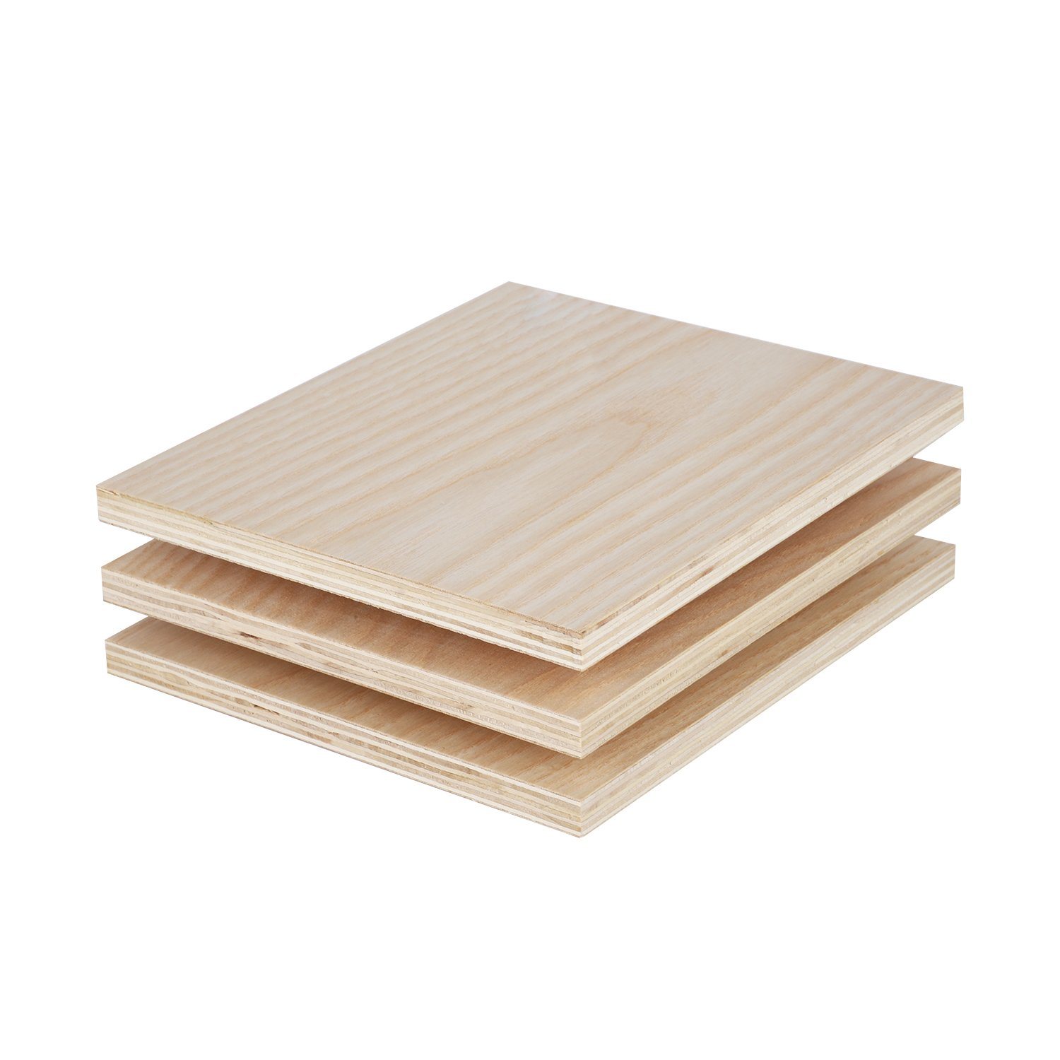 Linyi Factory Direct Oak Faced Plywood Woodgrain Board for Furniture