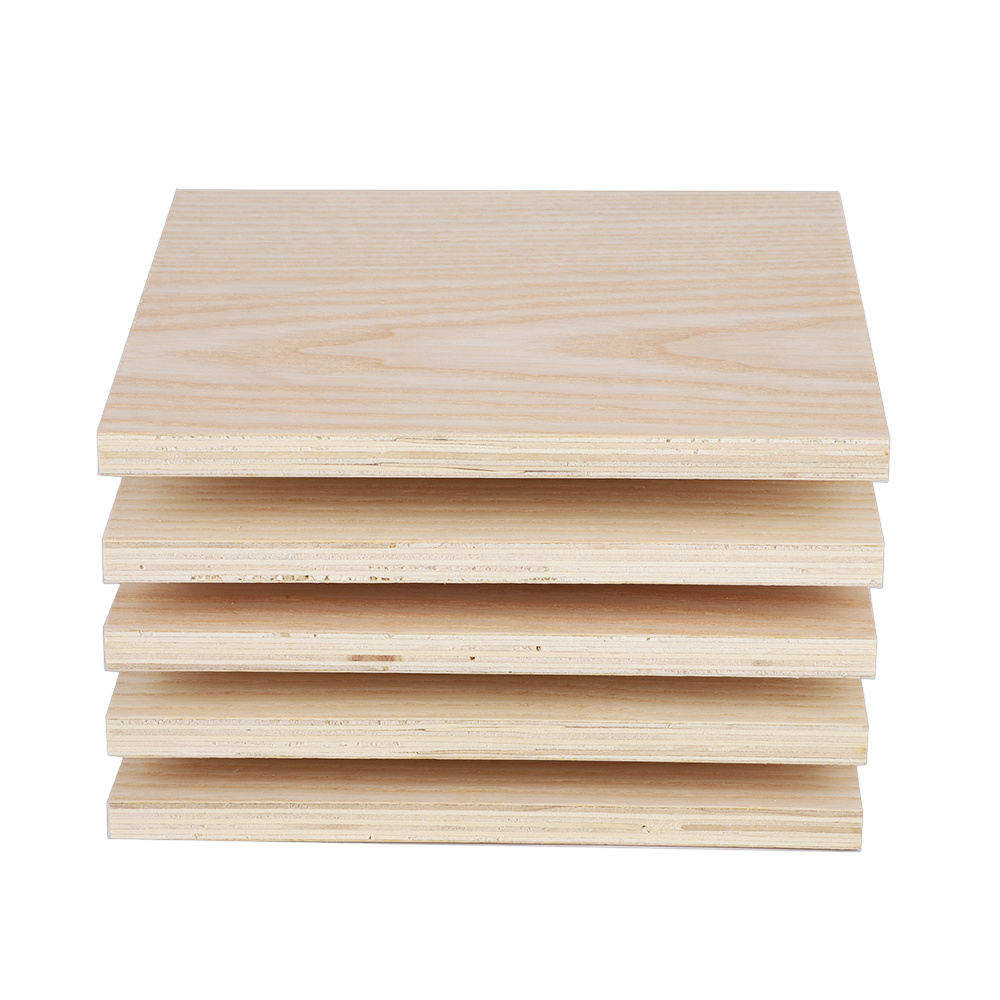 High Grade Pine Wood Faced Plywood Board 18mm Ply Wood for Furniture