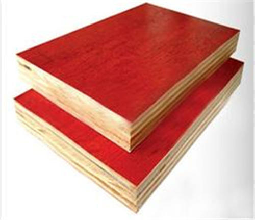 Film Faced Plywood Red WBP Light Weight PP Film Faced Plywood