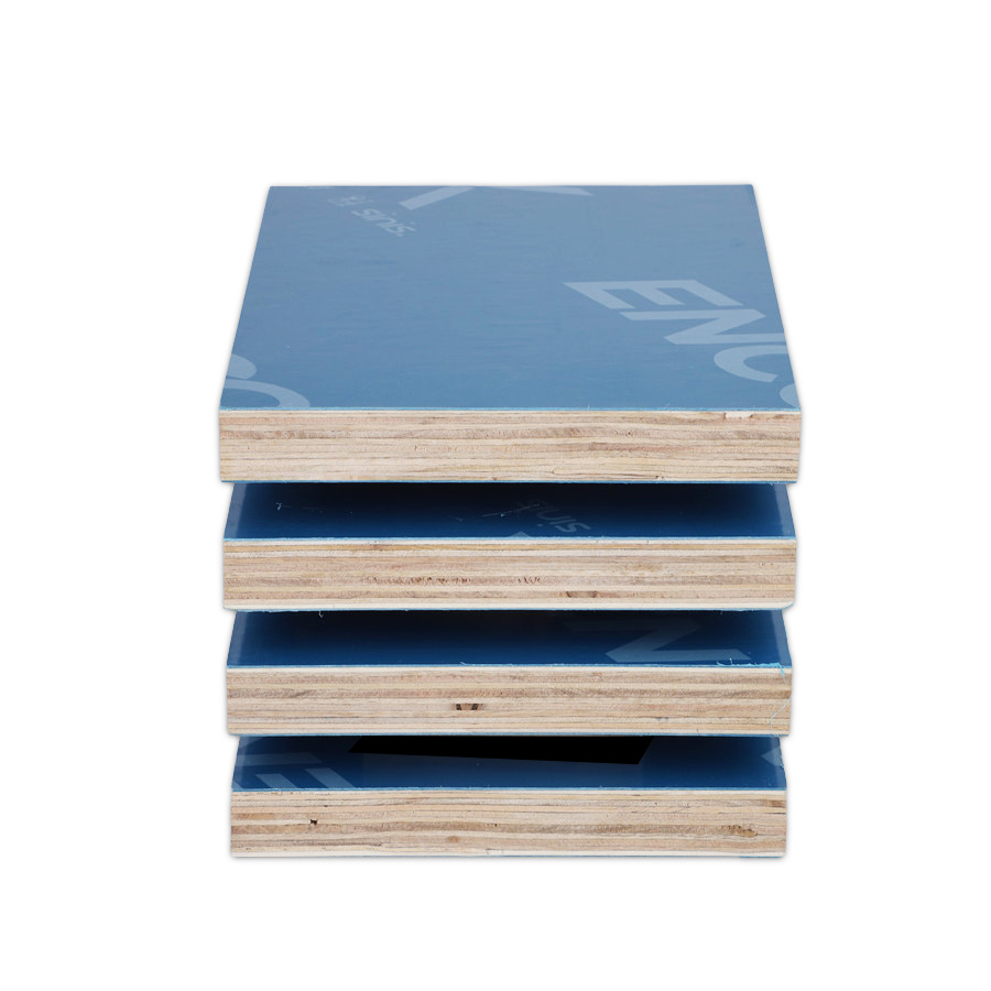 China Top Grade Blue Film Faced Plywood 18mm Building Board