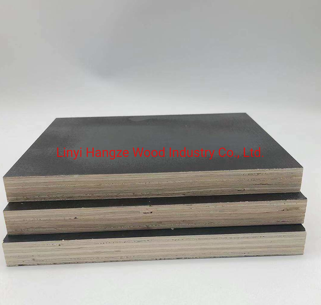 Construction Plywood 18mm Phenolic Black Film Faced Shuttering Concrete Formseal Boards