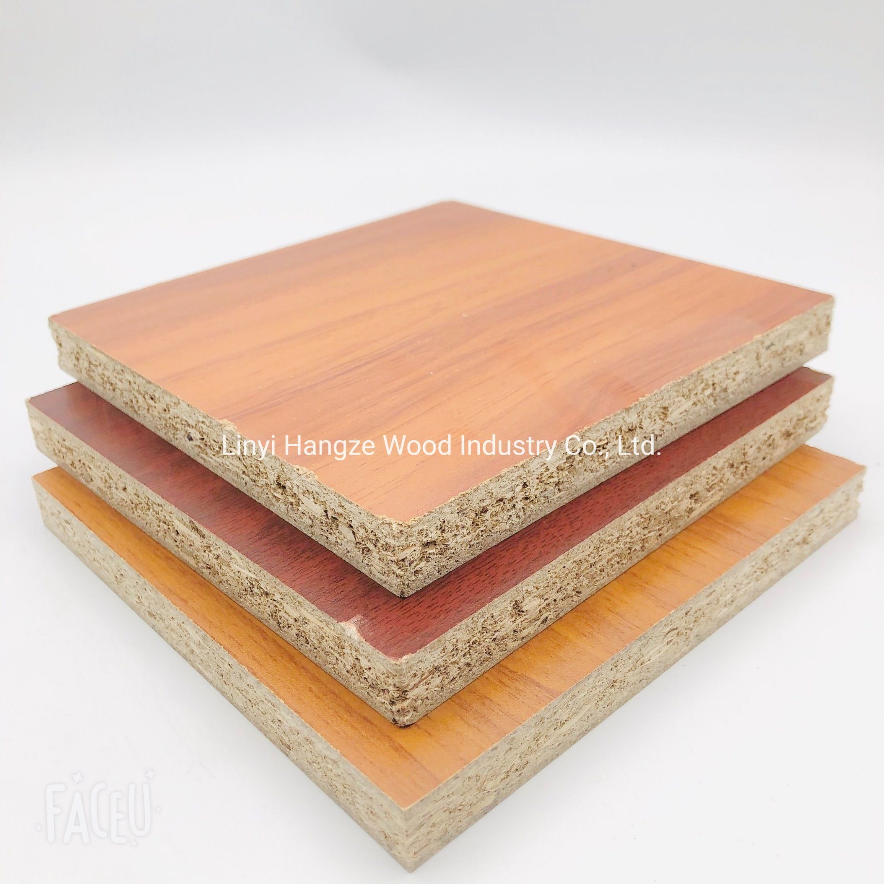 12mm Double Melamine Faced Particle Board Manufacture