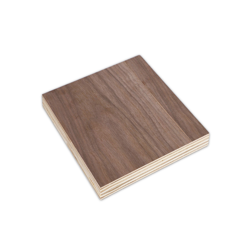 Walnut Wood Faced Ply Wood Board E0 E1 E2 Grade Plywood for Home Decoration