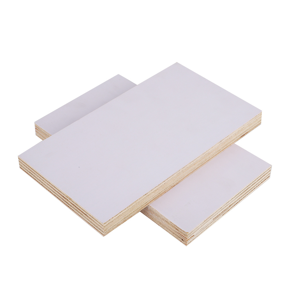 Cold White Melamine Film Faced Ply Wood Wholesale Laminated Plywood Board for Decoration