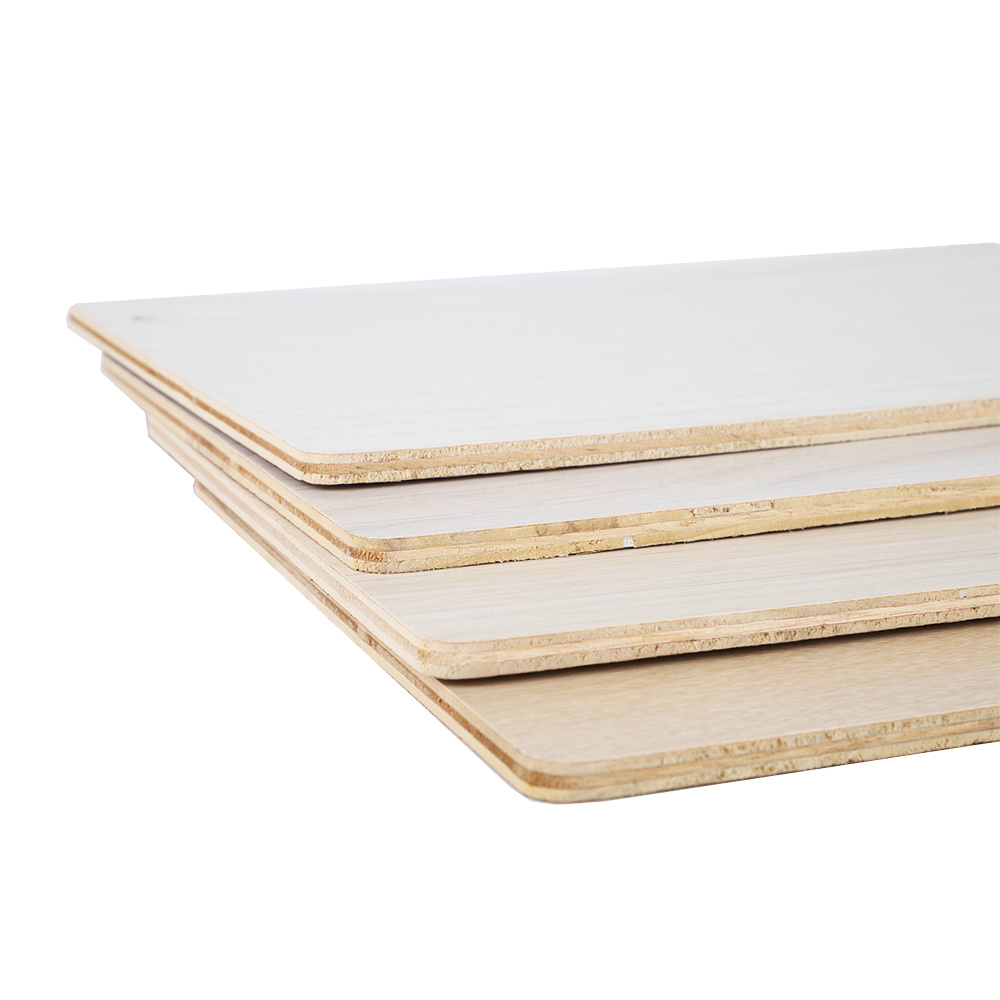 Woodgrain Melamine Faced Plywood Veneer Plywood for Furniture