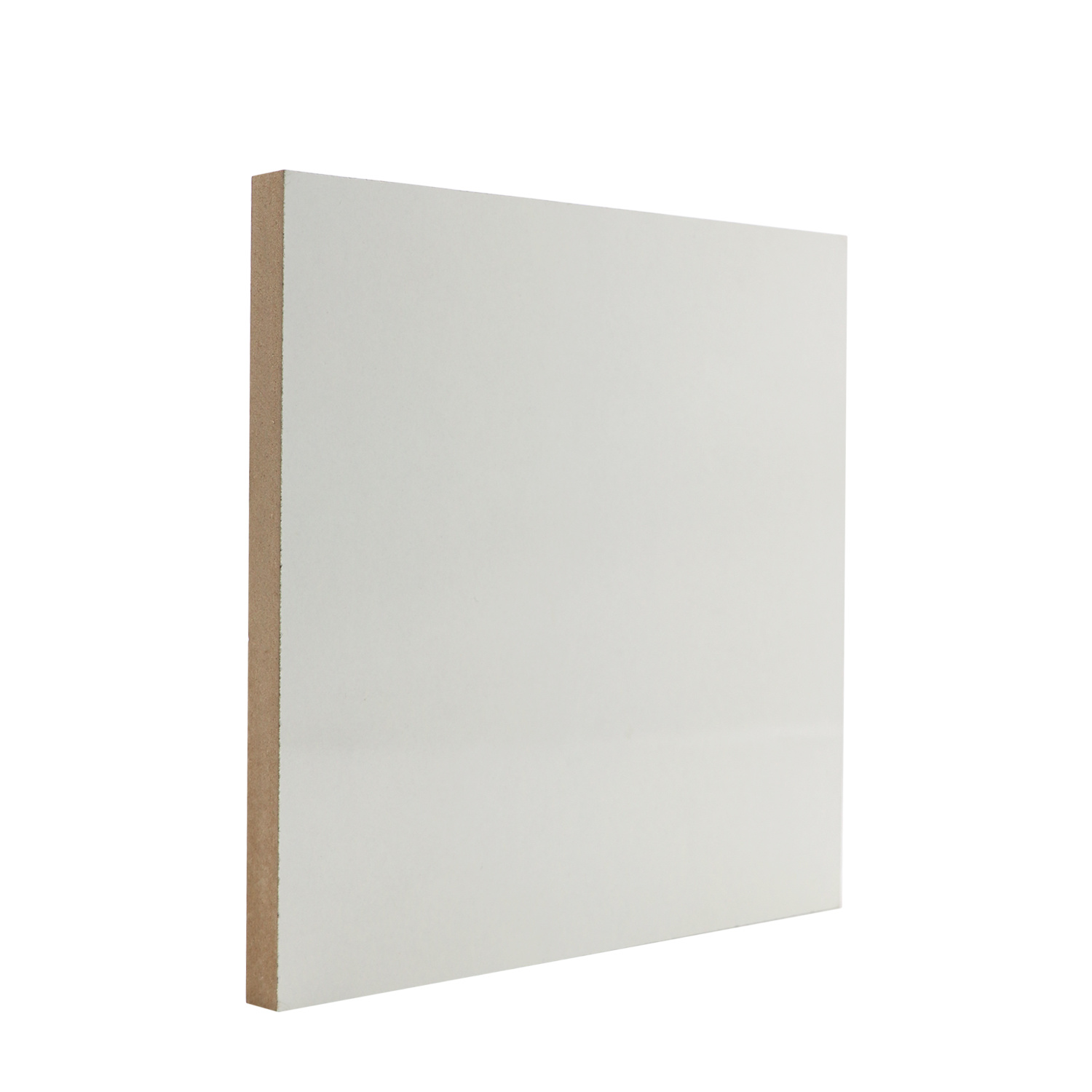 White Melamine Laminated MDF Board for Home Decoration