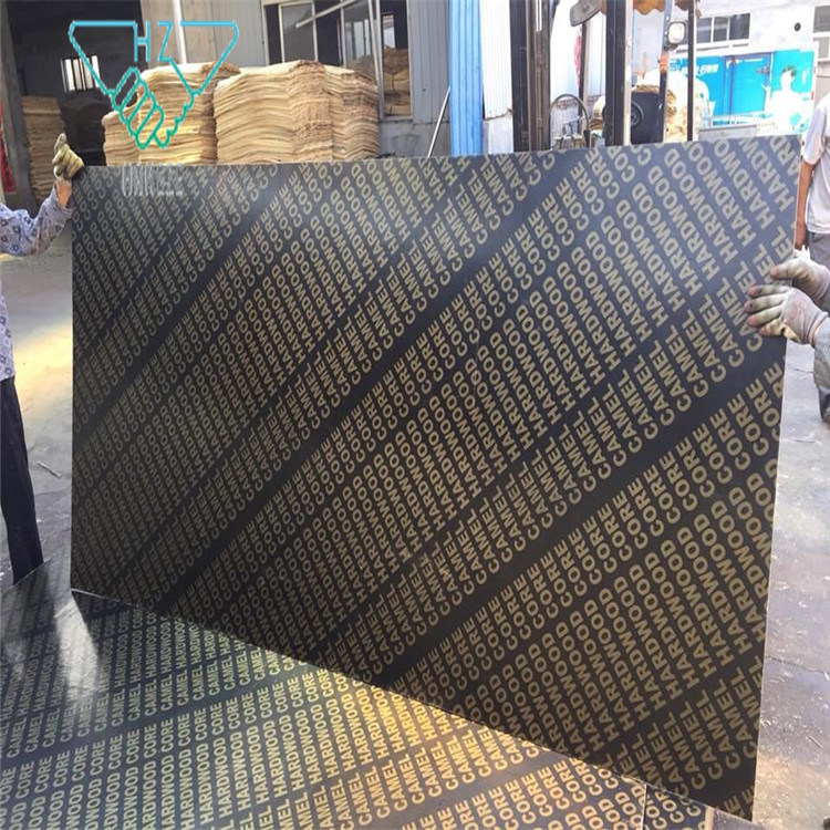 High Quality 12mm or 15mm or 18mm Brown Black Marine Shuttering Film Faced Plywood Board for Construction Formwork