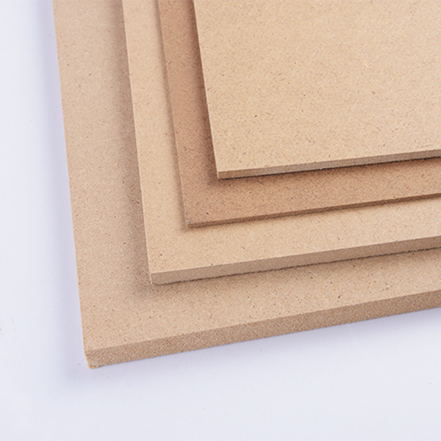 High Gloss Raw Plain HDF MDF Board for Decorative
